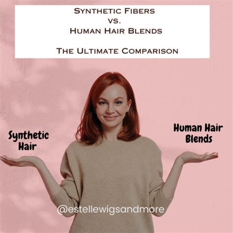 Synthetic vs. Human Hair Blends
