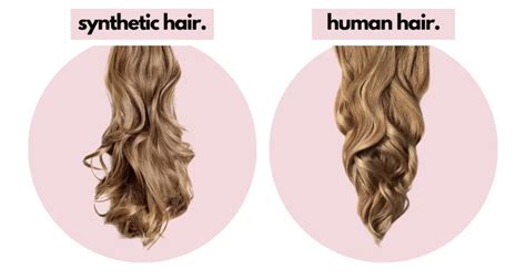 Longevity and Looks: Synthetic vs. Human Hair