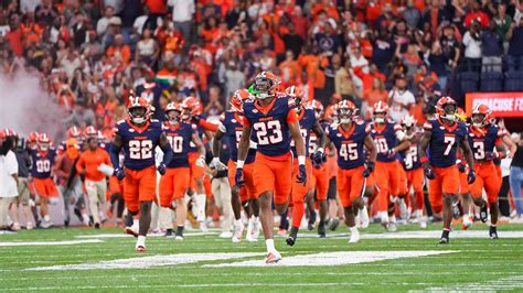 Five Early Thoughts on the Syracuse Football 2016 Schedule Troy Nunes