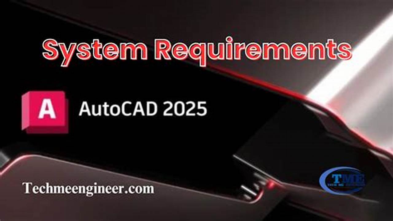 System Requirements For Autocad 2025