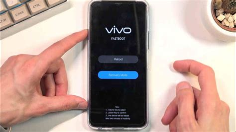 Tampilan System Recovery Mode pada HP Vivo