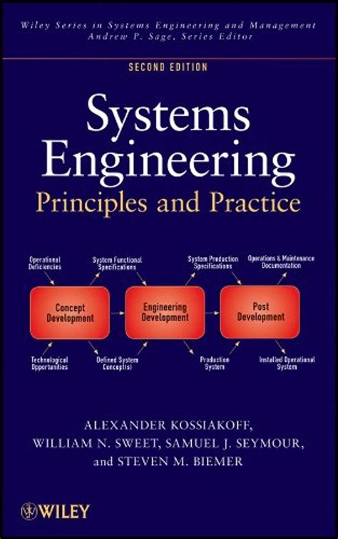 Systems Engineering Principles And Practice (Wiley Series In Systems Engineering And Management)