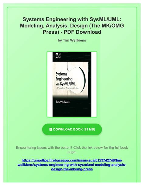 Systems Engineering With SysML/UML: Modeling Analysis Design (The MK/OMG Press)