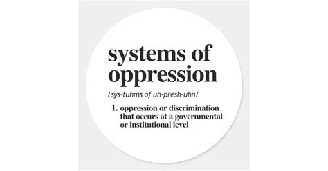 Breaking the Chains of Inequality: Understanding the Definition of Systems of Oppression