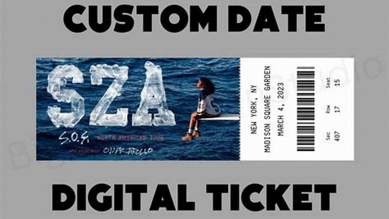 Sza Concert Tickets 2024