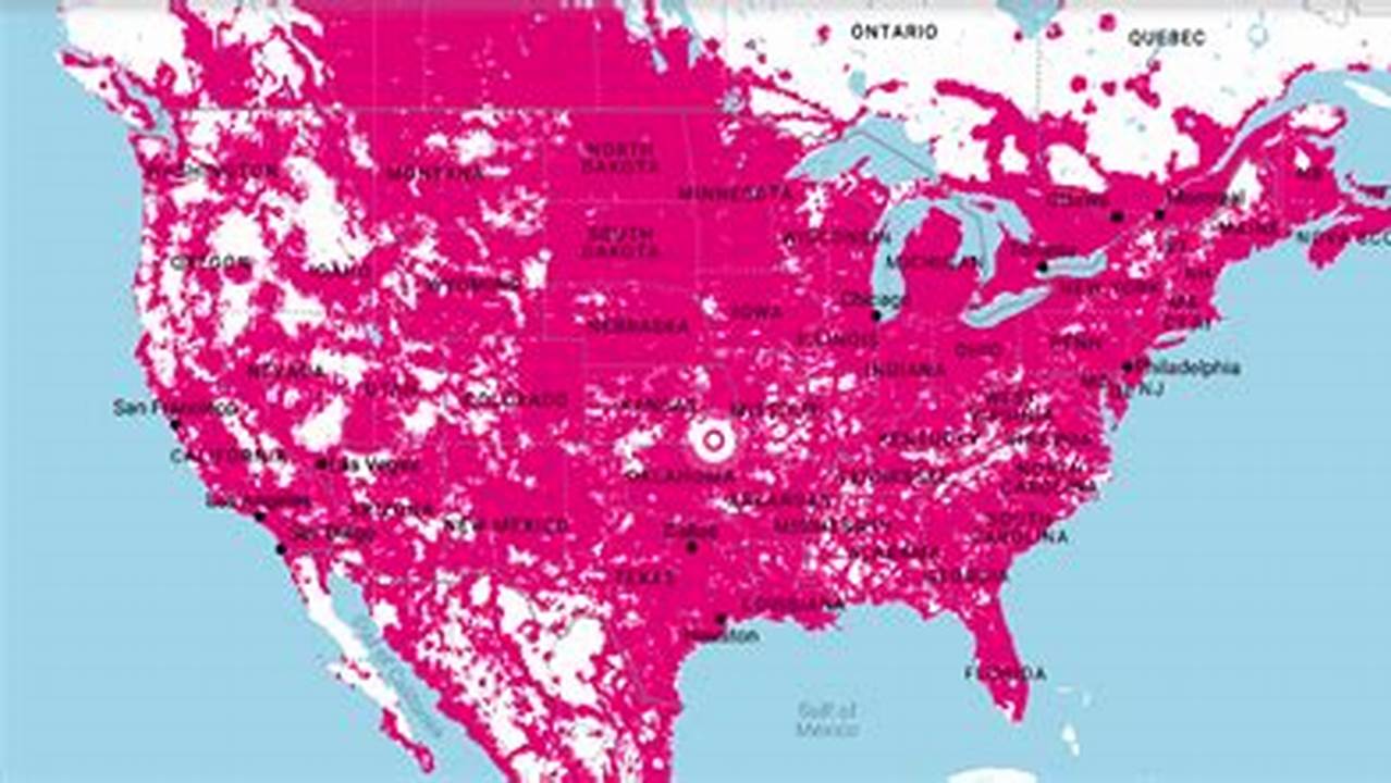T Mobile Coverage Map Vs At&T 2025