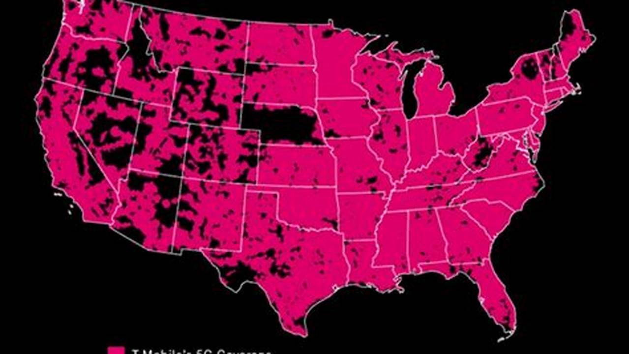 T Mobile Internet Coverage Map 2024