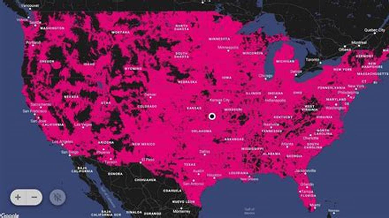 T-Mobile Vs Verizon Coverage Map 2024