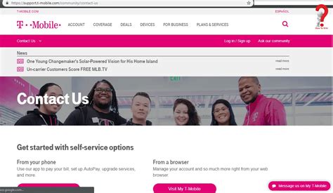 T-Mobile Live Chat Support