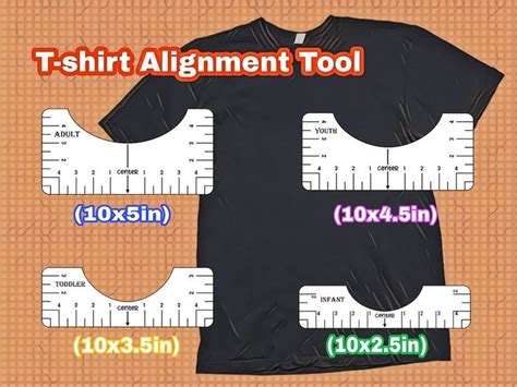 Download T-Shirt Alignment Guide Silhouette DXF Files