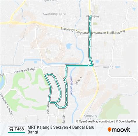 Laluan T463 MRT Bas: Kemudahan Terbaik untuk Perjalanan Anda (T463 MRT Bus route: The Best Convenience for Your Travel)