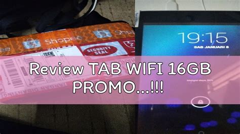 TAB WIFI 16GB PROMO...!!!