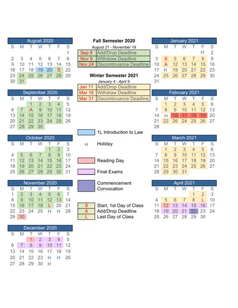 TAMU academic calendar