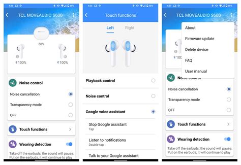 TCL MoveAudio S600 review: App
