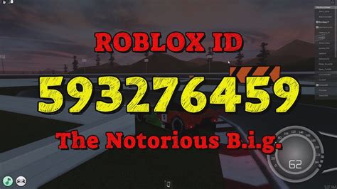 THE NOTORIOUS B.I.G. Roblox Song Codes - YouTube