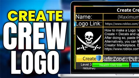 TUTORIAL on HOW TO CREATE CREW and USE CUSTOM LOGO 