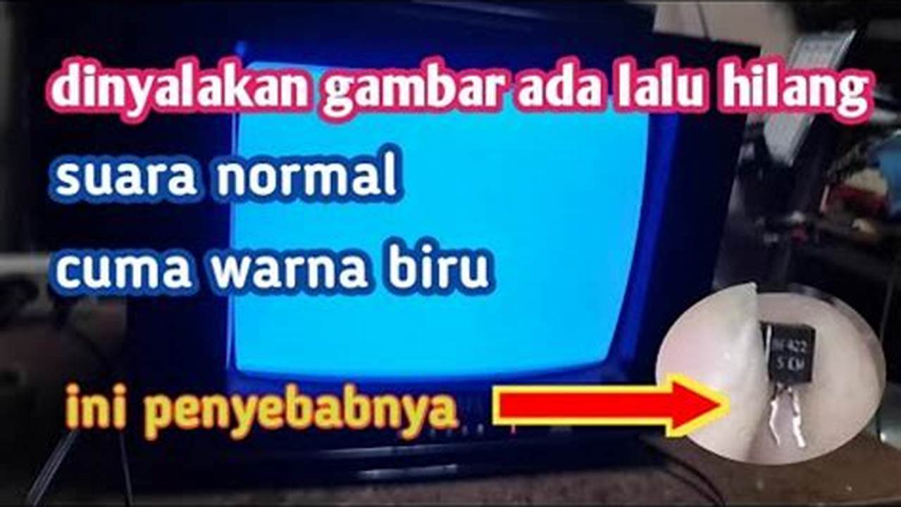 TV Belum Dinyalakan, Gambar