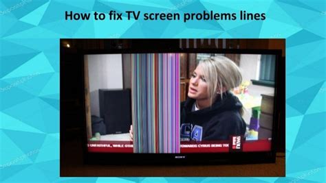 TV Screen with Problems