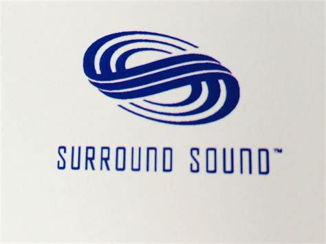 TV surround sound logo