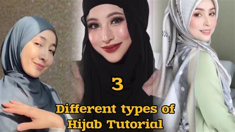 TYPES OF HIJABIS YouTube