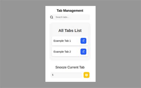 Tab management