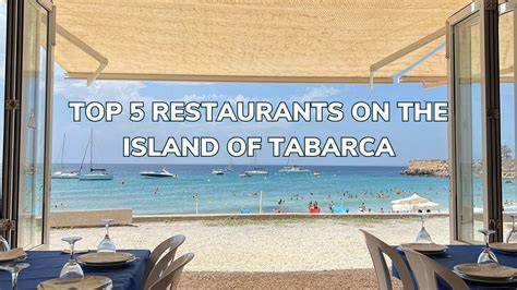 Tabarca Island restaurants