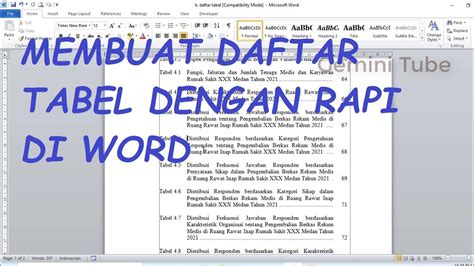 Tabel Panjang Rapi: Tips & Trik Efektif