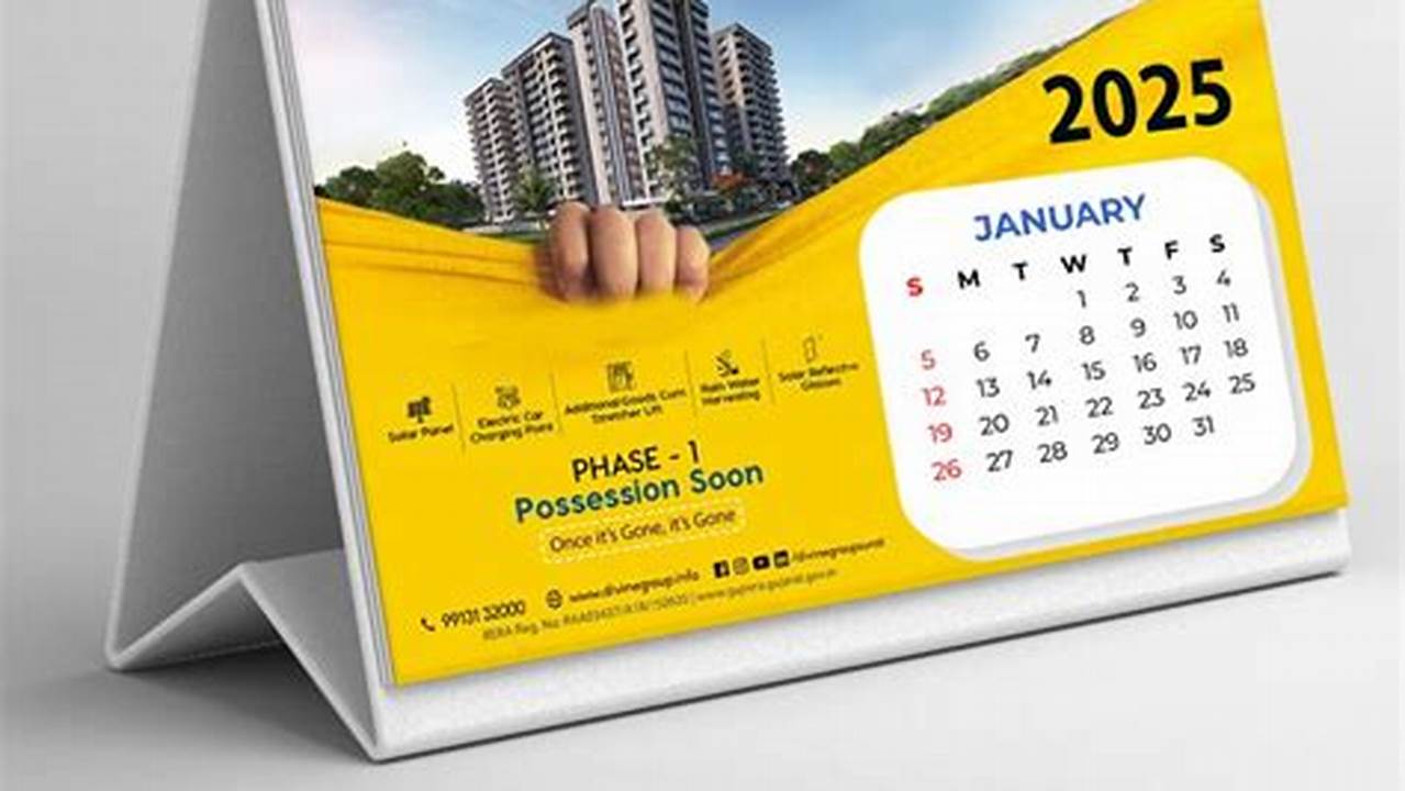 Table Calendar For 2025