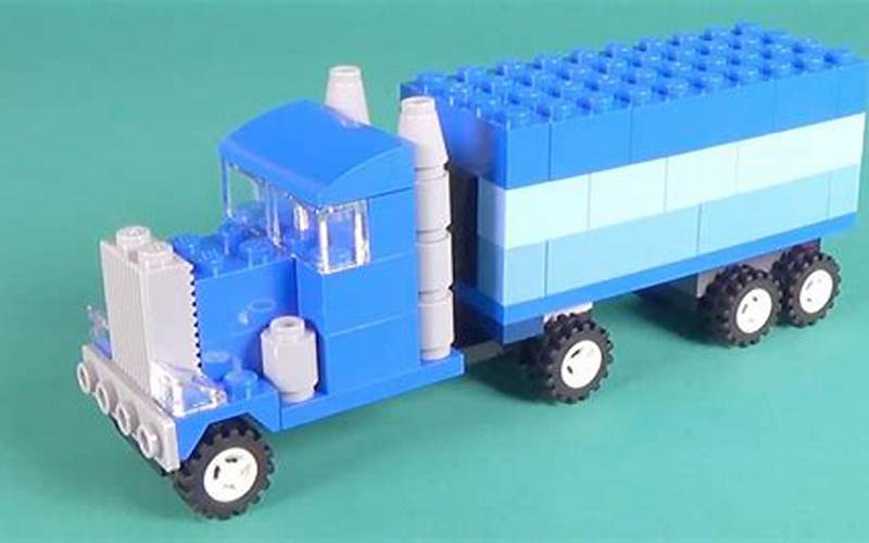 Table: Complete Information About Simple Lego Truck Using Large Wheels