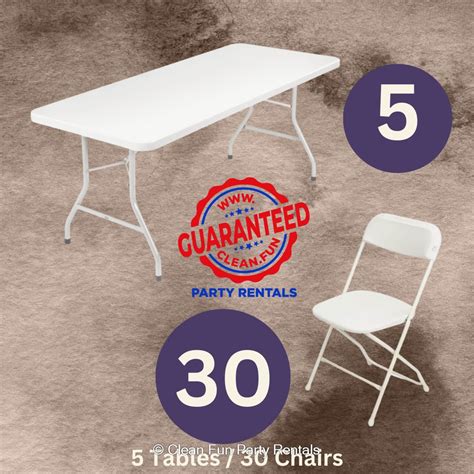 Table And Chair Rentals Katy