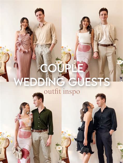Table Breakdown for Fall Wedding Guest Couple Outfits