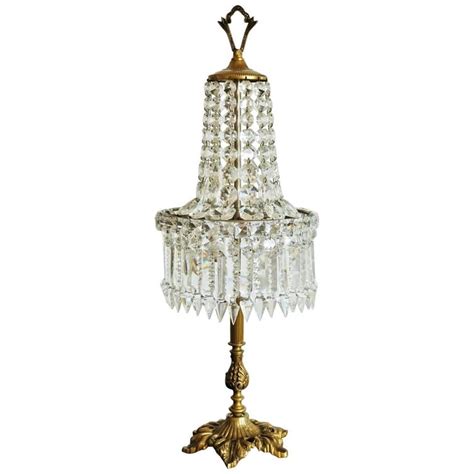 Table Lamp Crystal Chandelier