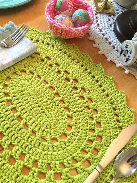 Table Mats Crochet Patterns