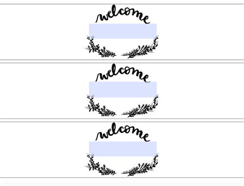Table Name Tags Template Printable In Image Forrm