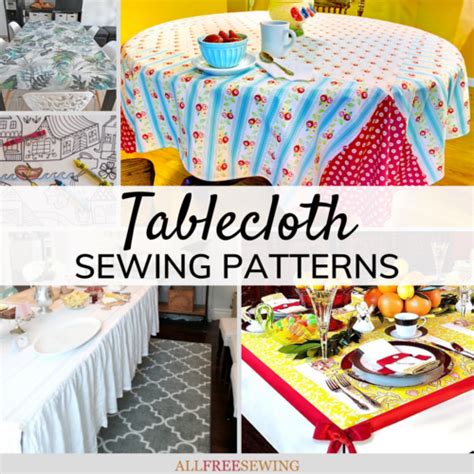 Tablecloth Sewing Pattern