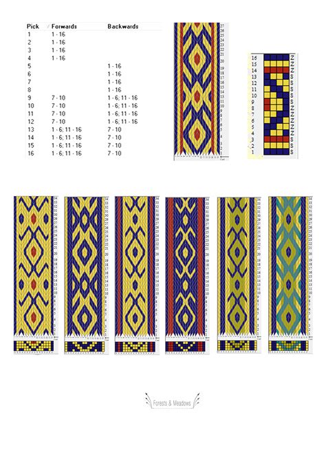 Tablet Weaving Patterns