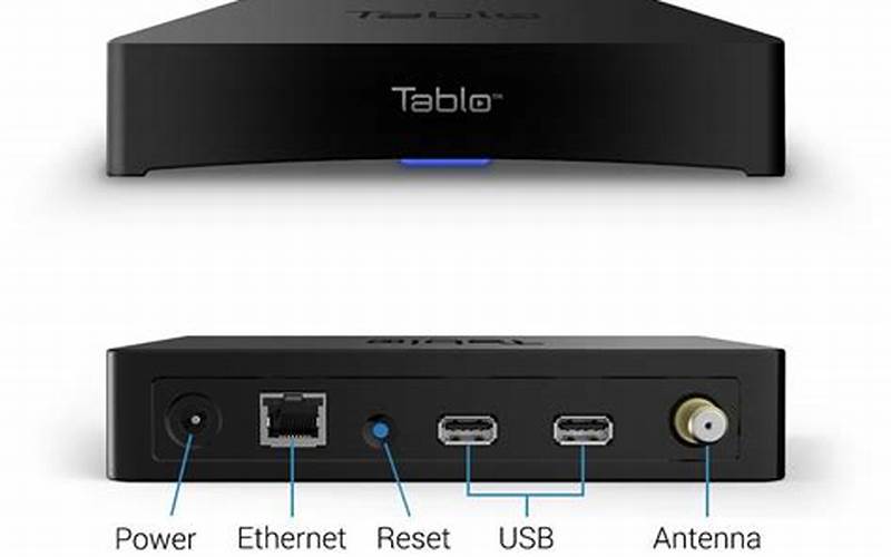 Tablo Over-The-Air Digital Video Recorder Features