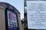Taco Bell Closed