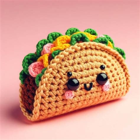 Taco Crochet Pattern