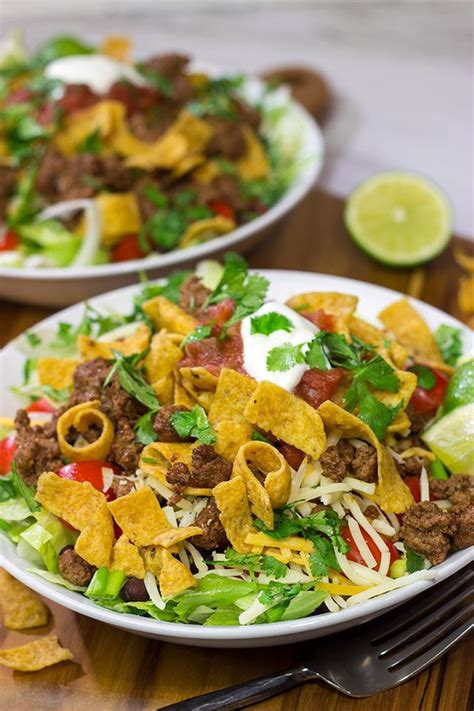 Taco Salad with Ground Beef