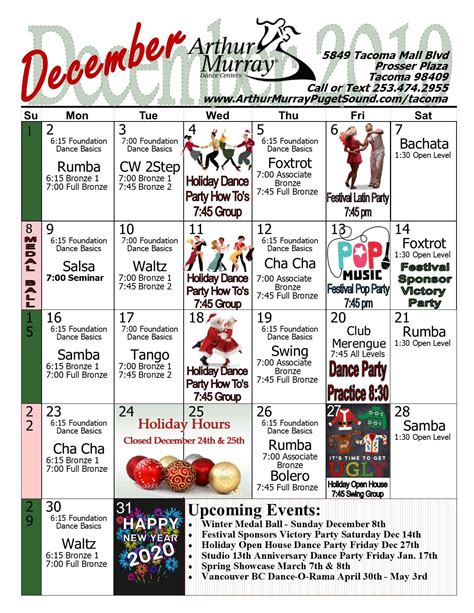 Tacoma Calendar Of Events