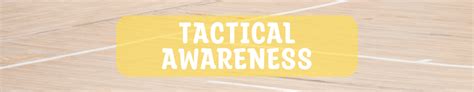 Tactical Awareness