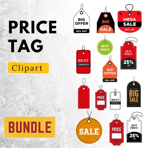 Download Tag Clipart Bundle Commercial Use
