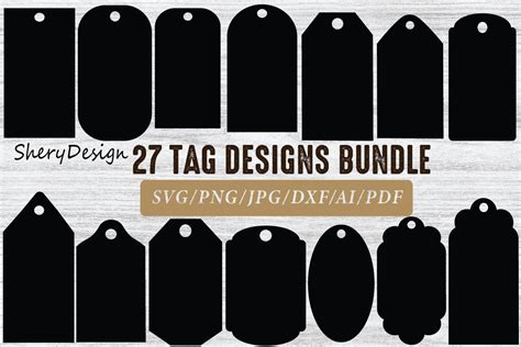 Download Tag Clipart Bundle Crafts
