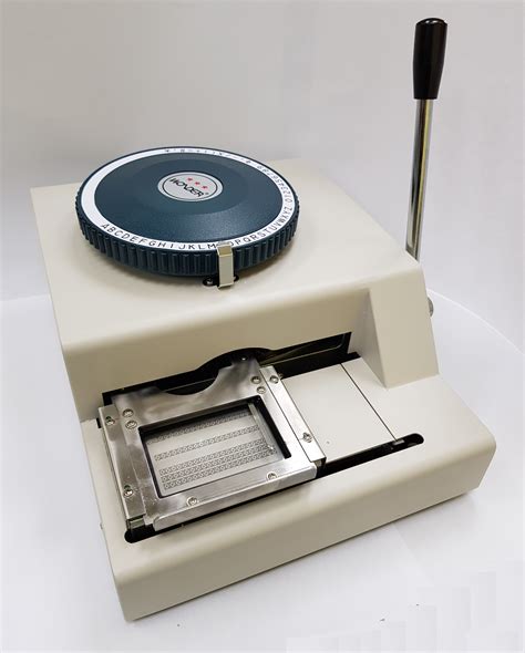 Tag Embossing Machine