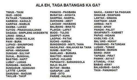 Taga In Tagalog