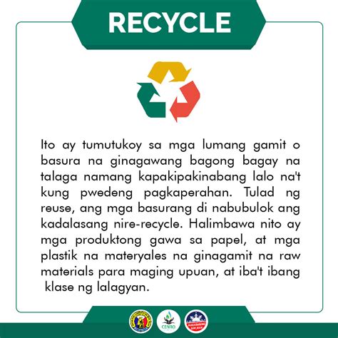 Tagalog Ng Recycle