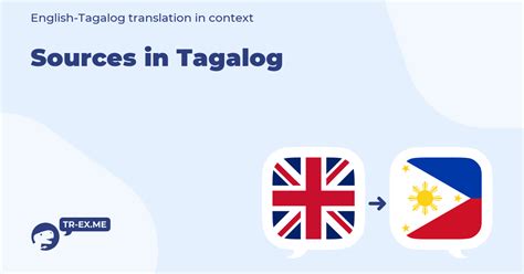 Tagalog Ng Sources