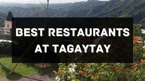 Tagaytay Restaurants