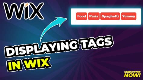 Tags for Wix